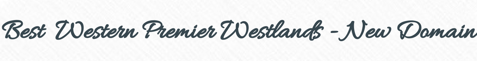 Best Western Premier Westlands - New Domain Logo